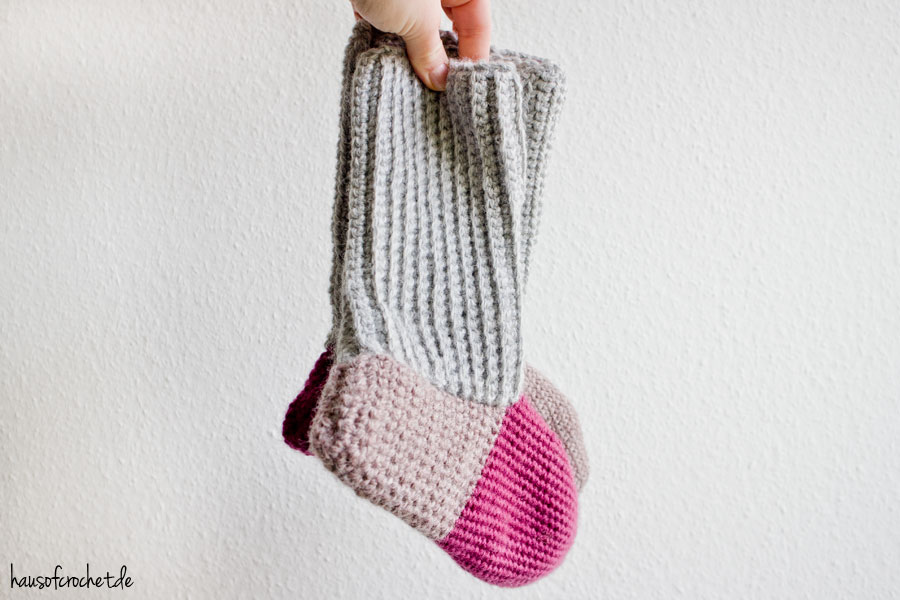 DIY Häkelprojekt: Häkelsocken Comfort Rib von Drops Design