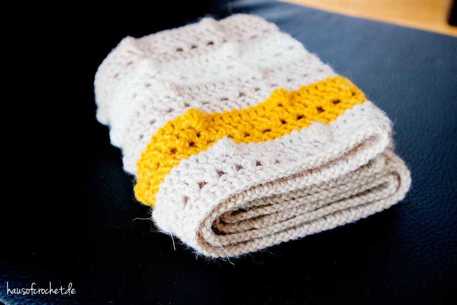 Tutorial Devon Schal häkeln
