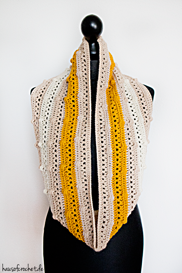 Tutorial Devon Schal häkeln