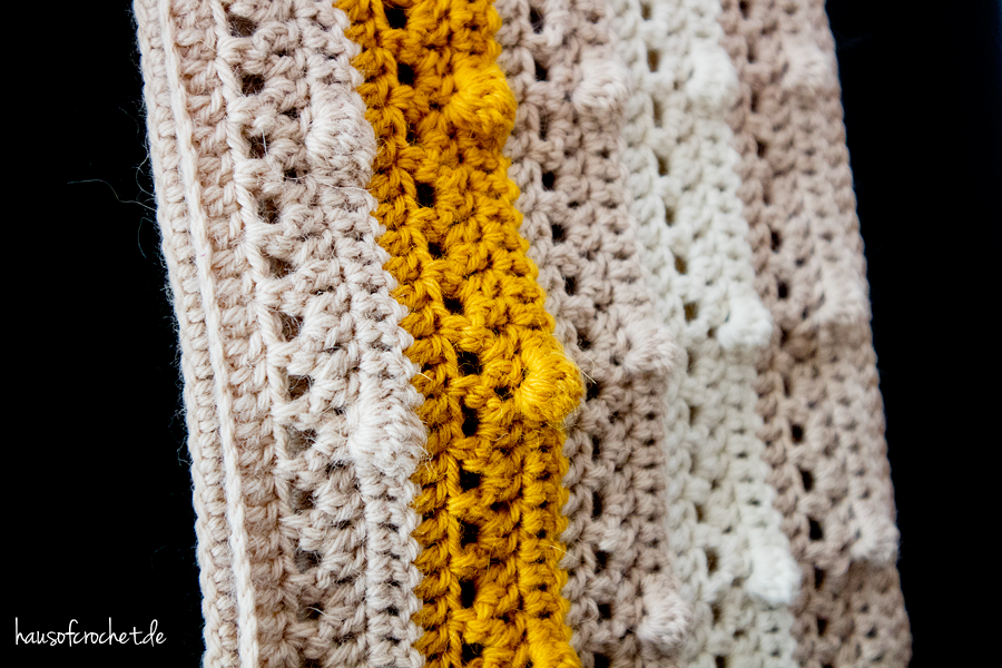 Tutorial Devon Schal häkeln